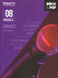 Trinity Rock & Pop 2018 Vocals Grade 8 Male Sheet Music Songbook