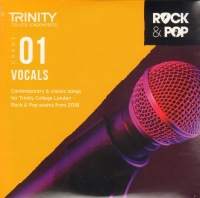 Trinity Rock & Pop 2018 Vocals Grade 1 Cd Sheet Music Songbook