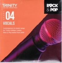 Trinity Rock & Pop 2018 Vocals Grade 4 Cd Sheet Music Songbook