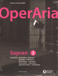 Operaria Soprano 3 Dramatic Coloratura + Online Sheet Music Songbook