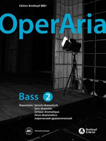 Operaria Bass 2 Lyric-dramatic Repertoire + Online Sheet Music Songbook