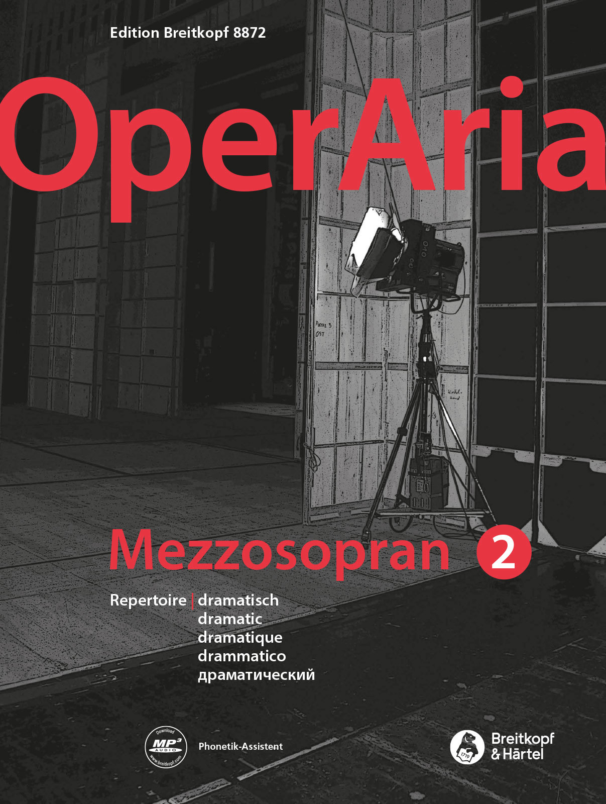 Operaria Mezzosoprano Vol 2 Dramatic Repertoire Sheet Music Songbook