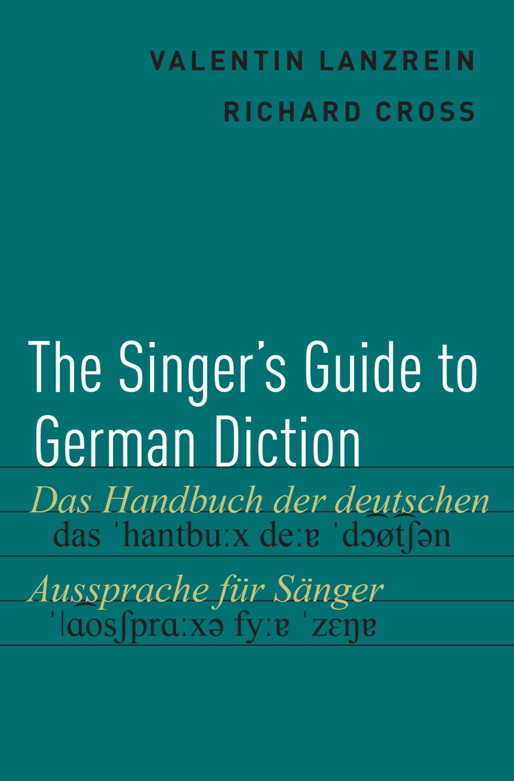 Singers Guide To German Diction Hardback Sheet Music Songbook