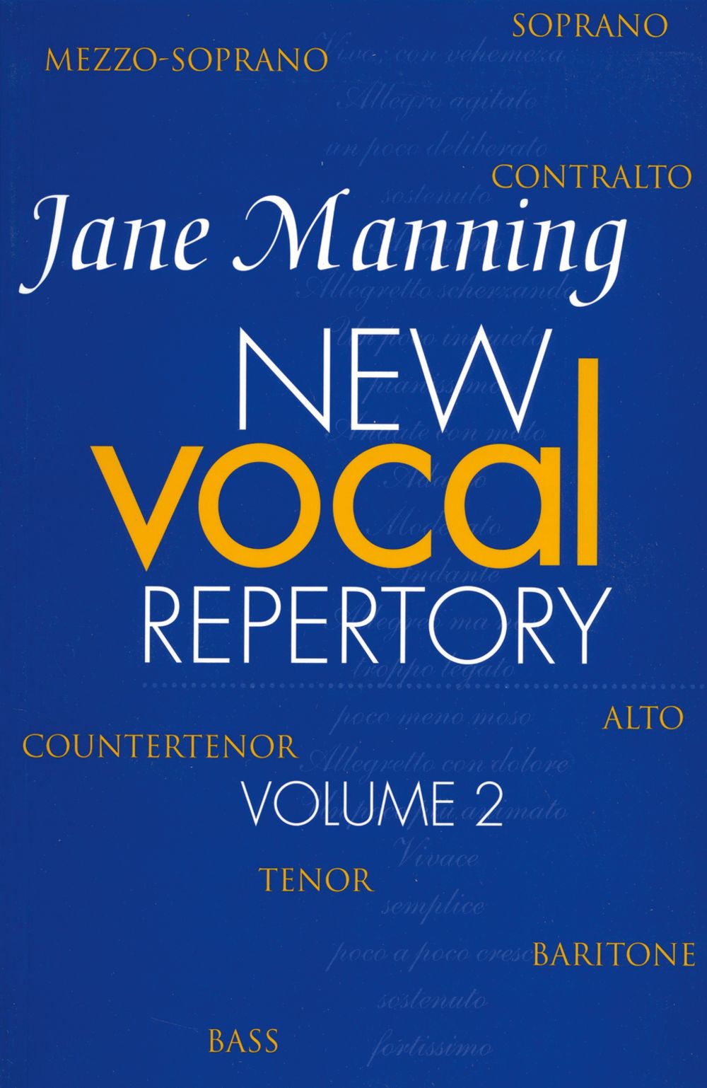 Manning New Vocal Repertory Volume 2 Paperback Sheet Music Songbook
