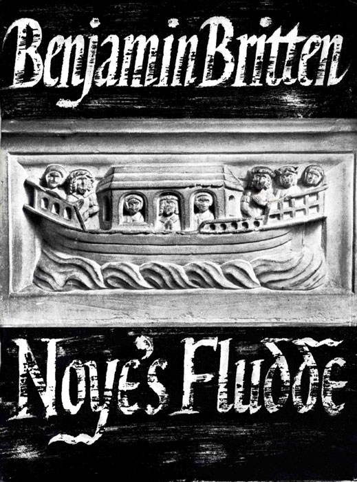 Britten Noyes Fludde Eng/ger Vocal Score Sheet Music Songbook