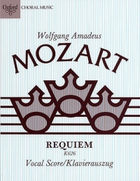 Mozart Requiem K626 Maunder Satb Sheet Music Songbook