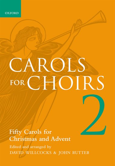 Carols For Choirs 2 Paperback Satb Orange Sheet Music Songbook