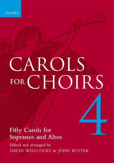 Carols For Choirs 4 Paperback Upper Maroon Sheet Music Songbook