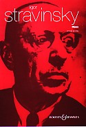 Stravinsky Mass Vocal Score Latin Sheet Music Songbook