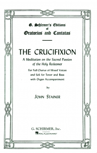 Stainer Crucifixion Sheet Music Songbook