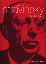 Stravinsky Rakes Progress Vocal Score Sheet Music Songbook