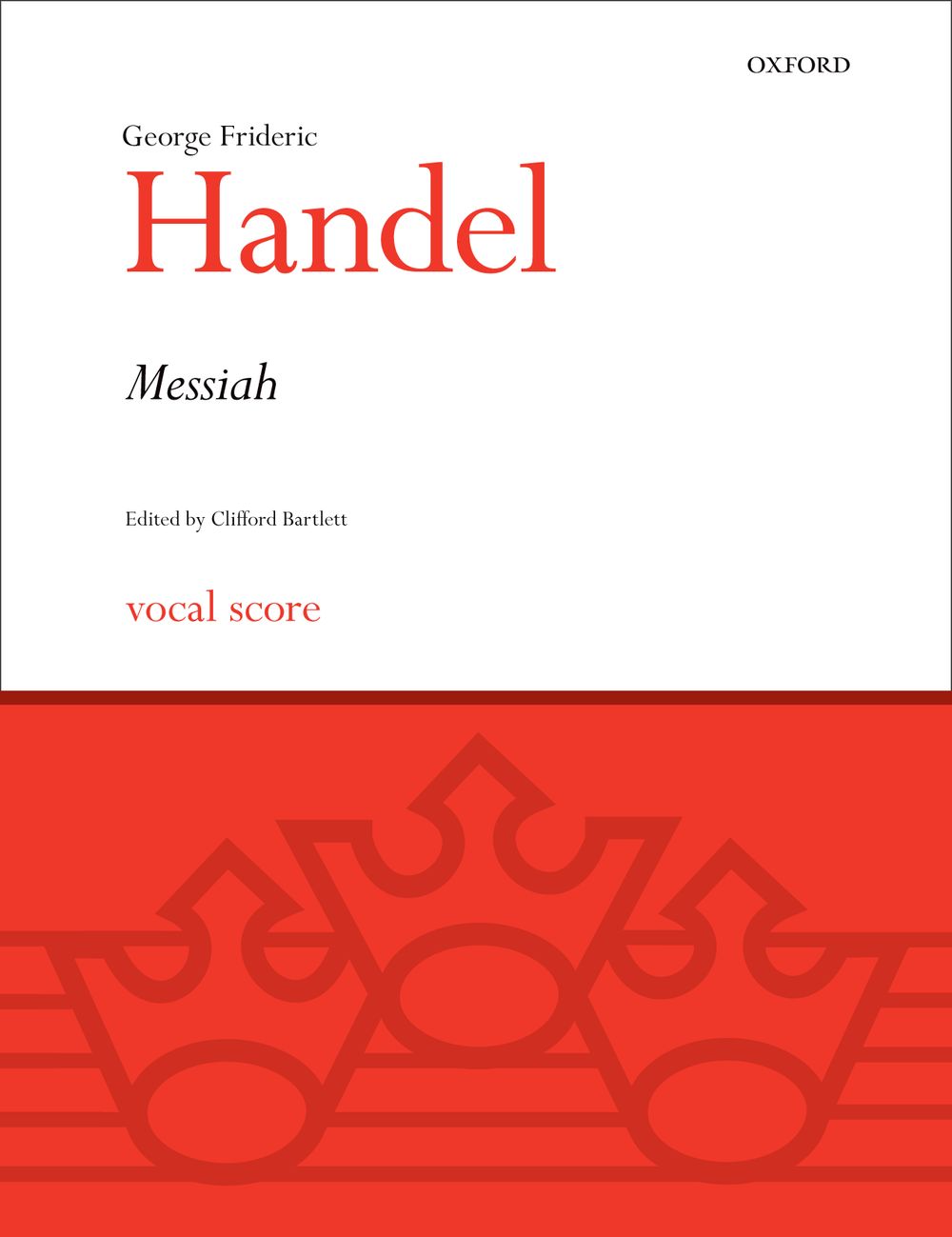 Handel Messiah Bartlett Vocal Score Sheet Music Songbook