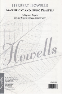 Magnificat & Nunc Dimittis Collegium Reg Howells Sheet Music Songbook