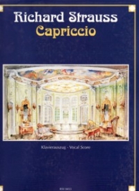 Strauss R Capriccio Vocal Score German Sheet Music Songbook