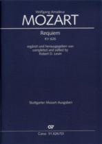 Mozart Requiem K626 Levin Satb Vocal Score Sheet Music Songbook