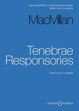 Macmillan Tenebrae Responsories Vocal Score Sheet Music Songbook