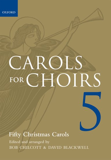 Carols For Choirs 5 Spiral Bound Paperback Gold Sheet Music Songbook