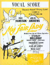 My Fair Lady Vocal Score Sheet Music Songbook