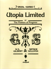 Utopia Limited Vocal Score Sheet Music Songbook