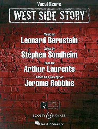 West Side Story Bernstein Vocal Score Sheet Music Songbook