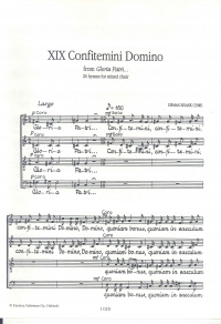 Confitemini Domino Sisask Sheet Music Songbook