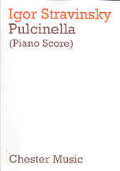 Stravinsky Pulcinella Vocal Score & Piano Sheet Music Songbook