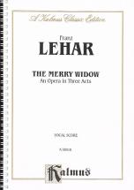 Merry Widow Lehar Vocal Score Sheet Music Songbook
