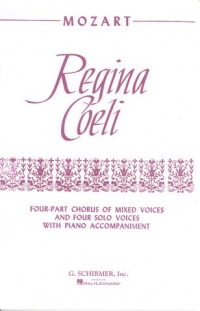 Mozart Regina Coeli K276 Vocal Score Sheet Music Songbook