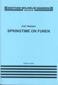 Nielsen Springtime On Funen Op42 Vocal Score Sheet Music Songbook