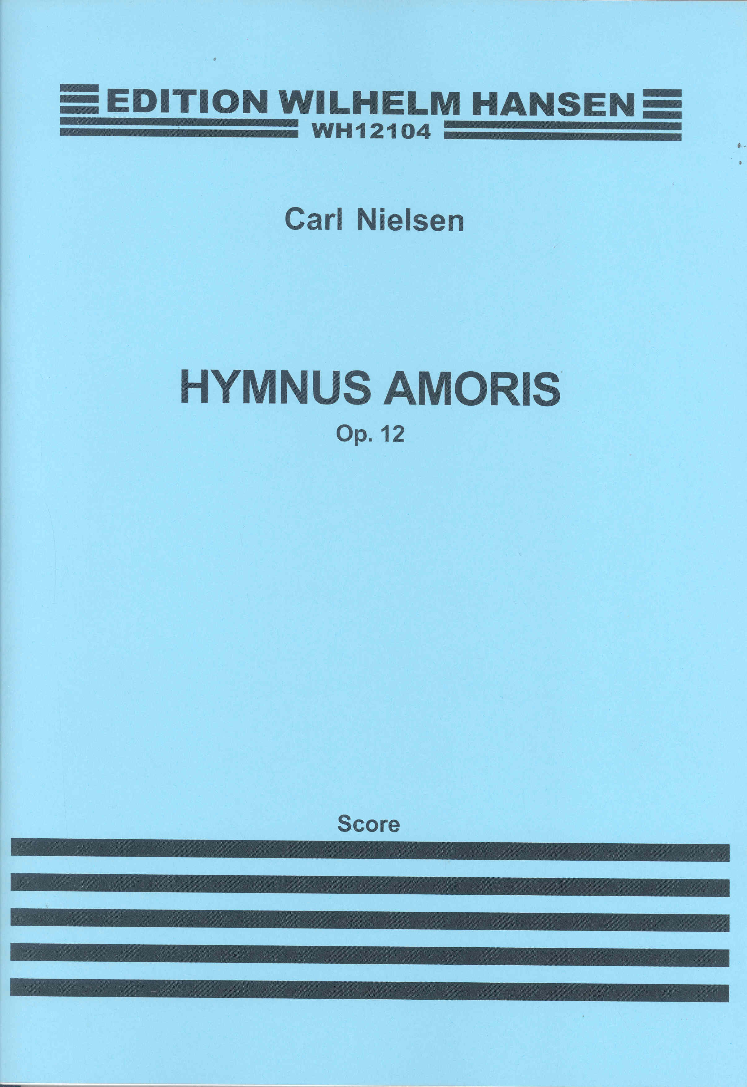 Nielsen Hymnus Amoris Vocal Score Sheet Music Songbook