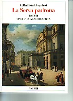 Pergolesi La Serva Padrona Italian Vocal Score Sheet Music Songbook