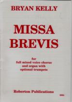 Missa Brevis Kelly Satb Vocal Score Sheet Music Songbook
