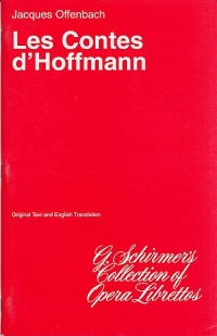 Offenbach Les Contes Dhoffmann Libretto Sheet Music Songbook