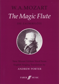 Mozart Magic Flute (english Translation By Porter) Sheet Music Songbook