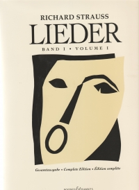 Strauss Lieder Vol 1 Vocal Score Sheet Music Songbook