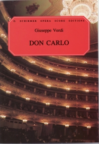 Verdi Don Carlo Vocal Score P/b Sheet Music Songbook