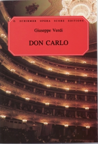 Verdi Don Carlo Vocal Score P/b Sheet Music Songbook