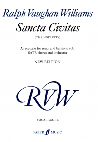 Vaughan Williams Sancta Civitas Vocal Score Sheet Music Songbook