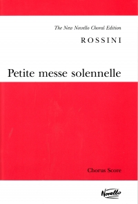 Rossini Petite Messe Solennelle Chorus Score Satb Sheet Music Songbook