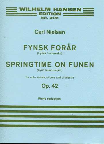Nielsen Fynsk Foraar Op 42 Vocal Score Sheet Music Songbook