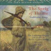 The Sprig Of Thyme Cambridge Singers Music Cd Sheet Music Songbook