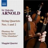 Arnold String Quartets 1 & 2 Music Cd Sheet Music Songbook