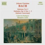 Bach Jc Sinfonias Vol 3 Op9 Music Cd Sheet Music Songbook