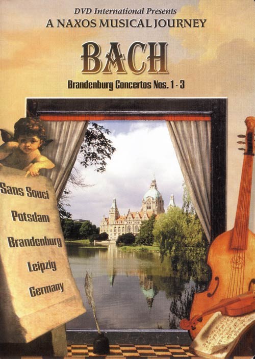 Bach Brandenburg Concertos Nos 1-3 Music Dvd Sheet Music Songbook
