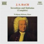 Bach Inventions & Sinfonias Complete Music Cd Sheet Music Songbook