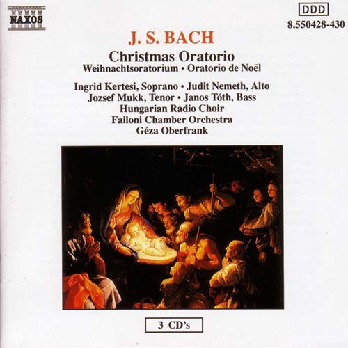 Bach Christmas Oratorio 3 Cds Music Cd Sheet Music Songbook