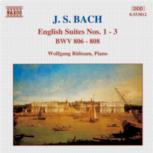 Bach English Suites Nos 1-3 Music Cd Sheet Music Songbook