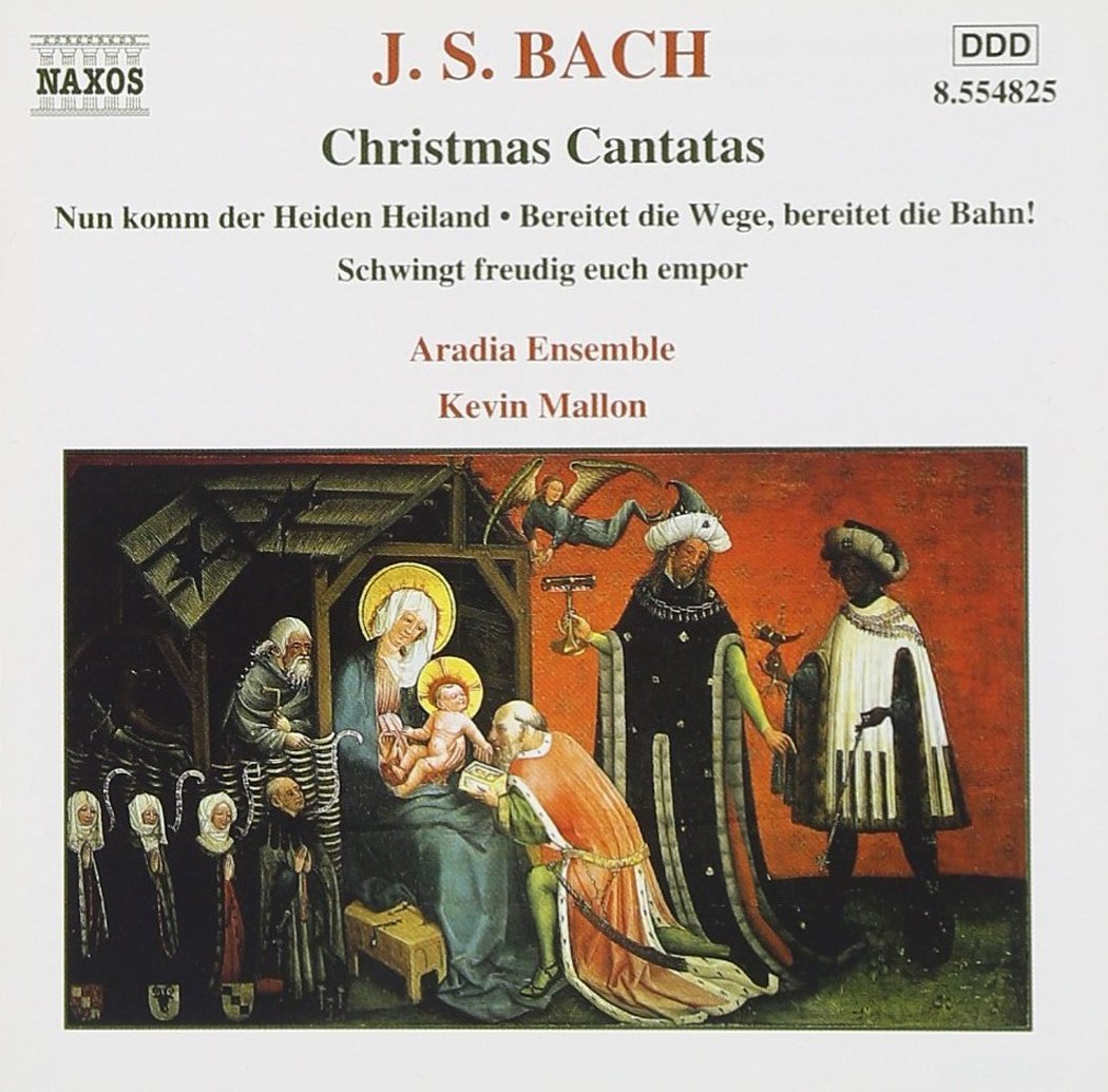 Bach Christmas Cantatas Aradia Baroque Music Cd Sheet Music Songbook