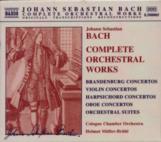 Bach Complete Orchestral Works Music Cd Sheet Music Songbook