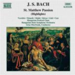 Bach St Matthew Passion Highlights Music Cd Sheet Music Songbook